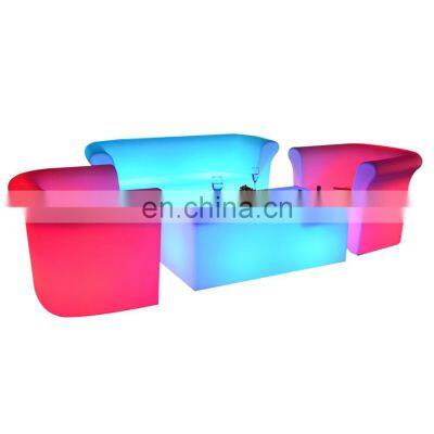 Patio Furniture Light up Table Bar Futuristic Furniture Living Room Sofas Bar Led Cocktail Table photo-3