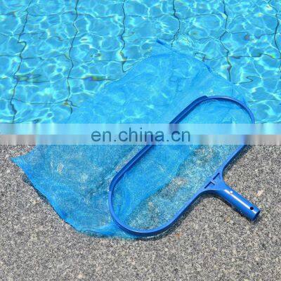 OEM Custom Shallow Fine Mesh Heavy Duty Deep Leaf Skimmer Landing Cleaning Swimming Pool Net