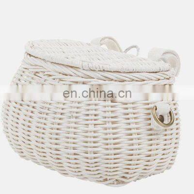 Hot Sale Mini Cuties Rattan Bag For Children Handicraft Kid Basket Bag Wicker Kids Bag Wholesale Supplier photo-4
