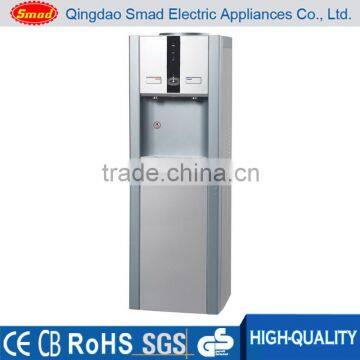 Electric cooling plastic hot and cold water dispenser