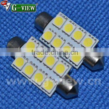 Waterproof festoon car led light , f-39mm 8smd 5050 c5w led car lamp 12v , c5w festoon car led