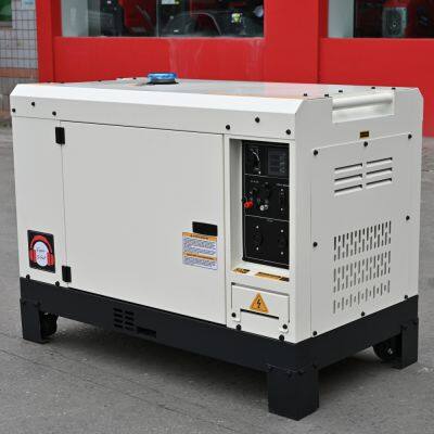 10kw three phase 380v silent diesel generator 2V88F diesel engine