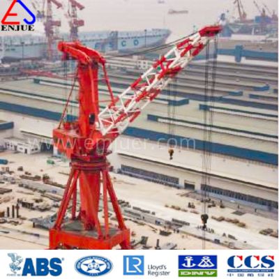 Enjue Electric Hydraulic Mobile Gantry Crane 10ton/20ton/30ton/40ton/50ton Adjustable Height Movable Portable Crane for Port/Harbour