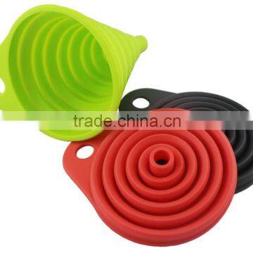 Awesome Collapsible Silicone Oil Funnels