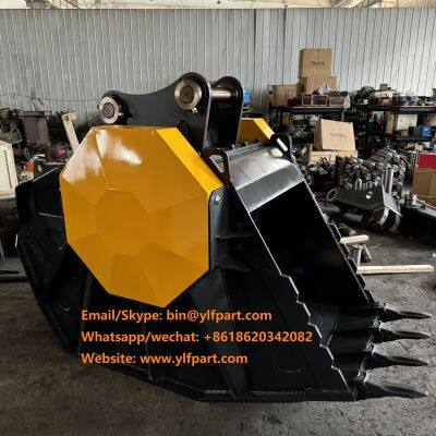 Crushing Bucket excavator attachment for excavator 2.5~4.5 ton 3.0~5.5 ton 6-9ton 7 ~14ton 11-16ton