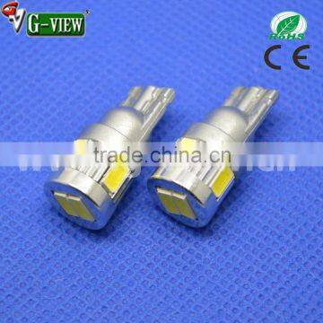 High Brightness Indicator Light T10 6SMD 5630 Auto Car LED Lighting The width light