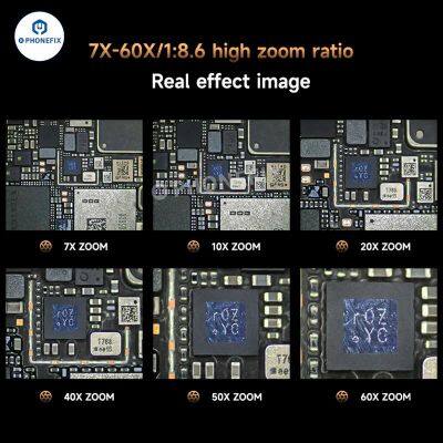 MECHANIC ROBOT 7060T 7-60X High Definition Stereo Microscope photo-3