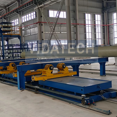 GRP Pipes Continuous Filament Winding Machine photo-2