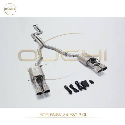 304 Stainless Steel Cat-Back Exhaust System for BMW X7 M60i/Z4 E89 High Performance Exhaust Electronic Valve With Tips photo-4