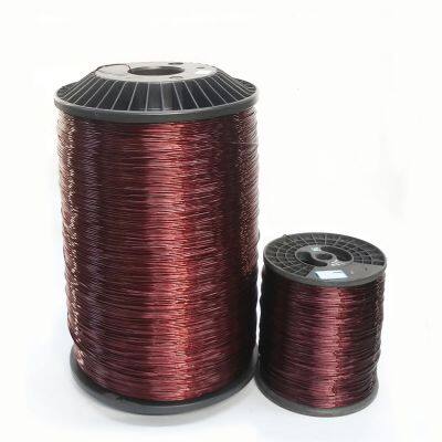 Bobine d'enroulement de fil d'aluminium émaillé conforme à la norme IEC60317 AWG/SWG pour ventilateur de plafond. Prix des fils électriques en Russie