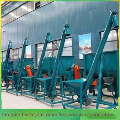 Fine Powder Tube Screw Conveyor With a Pipe Diameter of 219, Auger Feeding Machine, Vertical Hoist for Filling Wet Sand and Dry Powder Into Tanks photo-5