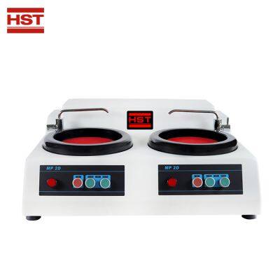 HST-MP2 Double-Disc Manual Grinding and Polishing Testing Equipment Machine With 1-Year Warranty photo-2