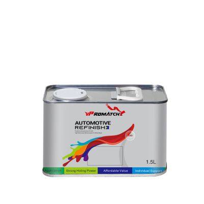 Автомобильный 2k акриловый лак-сухарильщик для автоэмалей, метод нанесения распылением. Хорошая фиксирующая способность. Высокая механическая и химическая стойкость.