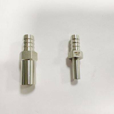 304 Stainless Steel Welded Swivel Hose Fitting for Hydraulic Systems