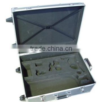 Streak Aluminum Instrument Trolley Case with Custom Foam Insert