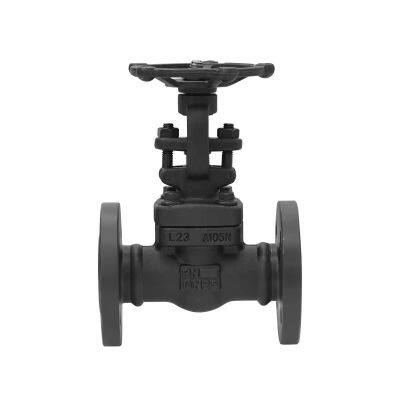 Geschmiedeter Stahlflansch-Schieberverschluss mit Keil und einfachem Schieber, A105-Schieberverschluss