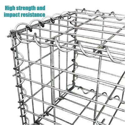 Оцинкованная сварная габионная коробка с отверстиями размером от 1/4