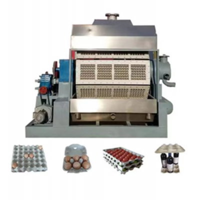 Usine de traitement de plateaux d'œufs en pâte de papier commercial8