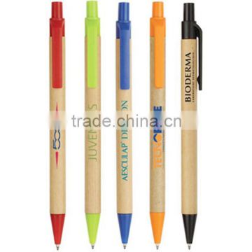 paper natural pen match colored pen clip factory manufactory