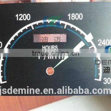 Polycarbonate printed panel for Car plate display