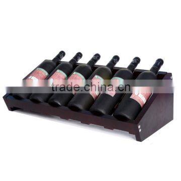 Unfinished Wooden Wine Rack photo-4