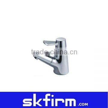 Modern Single Lever Chrome Plated Basin Faucets