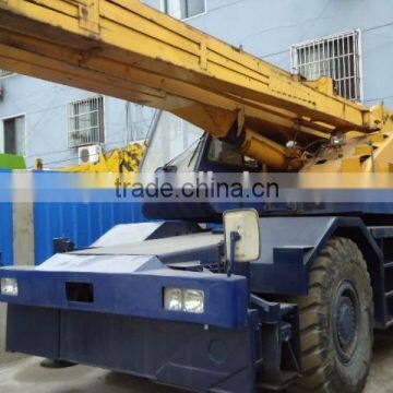 Shanghai Used Condition Kobelco RK250 25t Rough Terrain Crane for Sale in Shanghai for Sale With Good Condition and High Quality photo-3