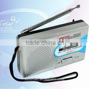 DK-2013 portable mobile style fm radio