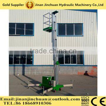 manual hydraulic lift light weight 10m portable Hydraulic aluminum alloy lift for sale with elegant apperance