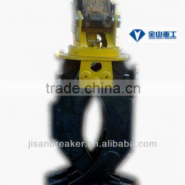 solid SANY excavator clamps,SANY excavator grab,rotating grapple