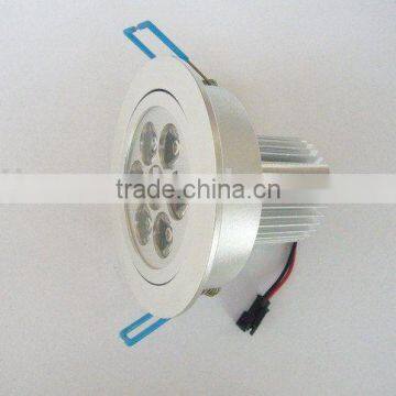 7*1w blue led ceiling light