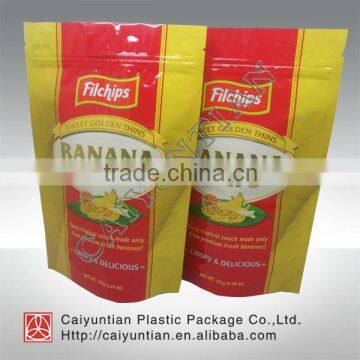 custom printing food packaging zipper bag