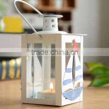 natural style windy latern candle holder