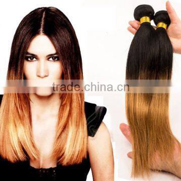 Grade 10A 1b 613 colored two tone ombre colored hair weave bundles for black women                        
                                                Quality Choice