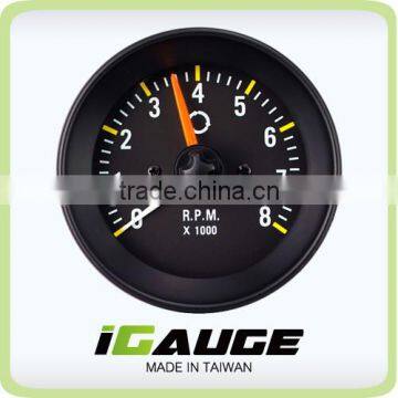 52mm 0-8000 RPM On Dash Electrical Tachometer Gauge