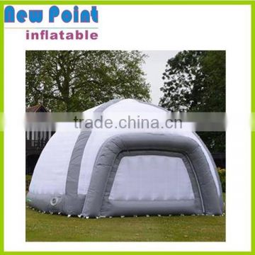 Closed white inflatable dome tent ,inflatable tents, tents sale