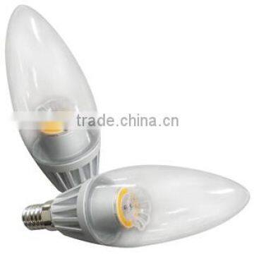 4w cob e14 led candle bulbs led candle lamp e14 dimmable