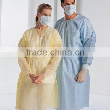 PP non-woven disposable medical isolation gown