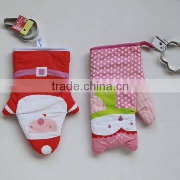 Fashionable design customized wholesale cotton oven glove