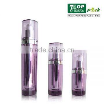 2015 Wholesale Double Wall Plastic Lotion Bottle with Pump Sprayer