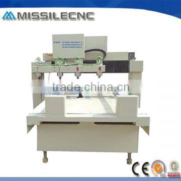 China Wood Carving Machine 4 Axis CNC Wood Router with Rotary Device