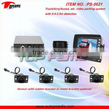 PS-5621 car parking sensor system with 0.4-5m detection