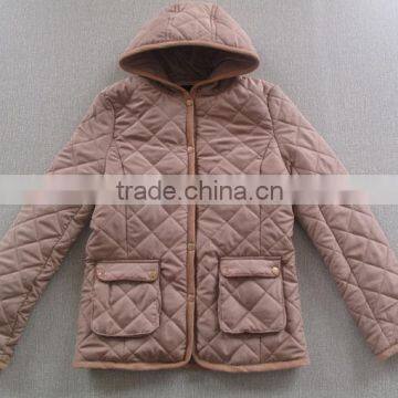 winter custom polyester jacket model for women