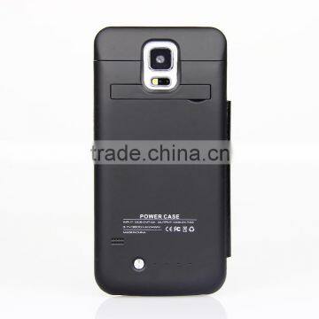 Hot sell external back battery case for Samsung galaxy S5 3800mAh