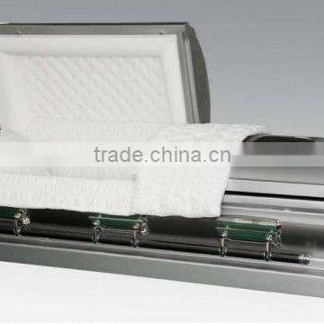 18 Gauge steel metal caskets funeral equipment