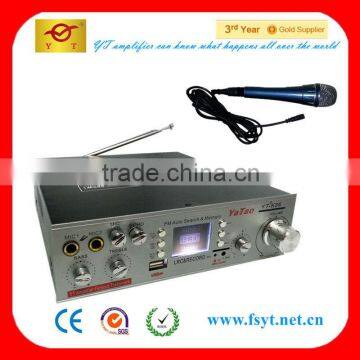 USB/TF card mini amplifier for mp3 player YT-K36 with Karaoke