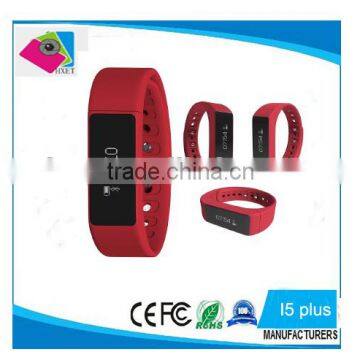 I5 Plus Smart Wristband Bluetooth Activity Bracelet Intelligent Sports Watch Step Sleep Track Caller ID Display Smartband