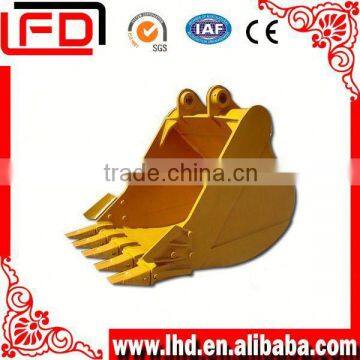 Long durability excavator rock bucket with material Q345B