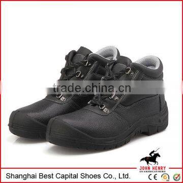 Hot selling genuine leather buffalo acme safety shoe