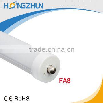 FA8 connector 2.4m AC85-265v 110v 2400mm T8 8ft led tube light